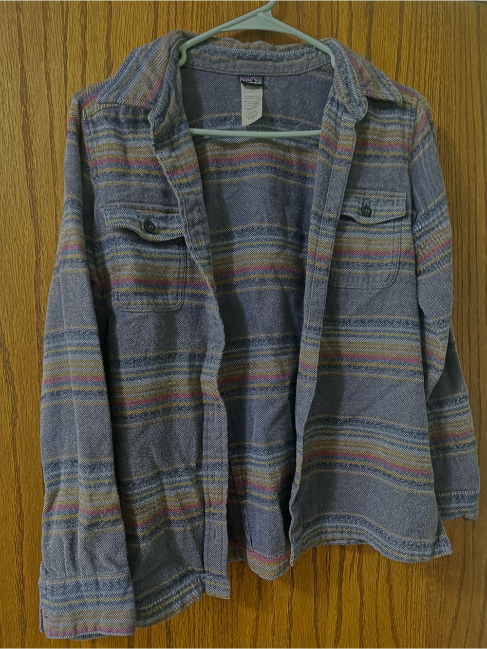 Patagonia stripped flannel